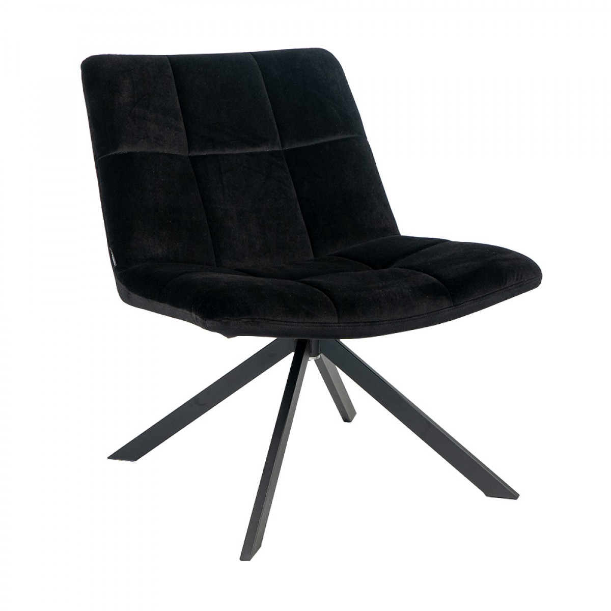 Fauteuil Restaurant Cafe Bar Et Horeca - Eva Velours Noir 